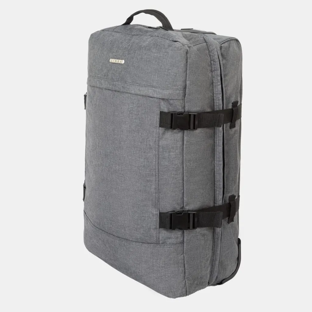 Bags*Linea Trolley Duffle 10 in Grey