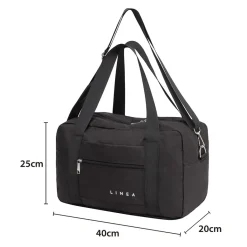 Bags*Linea Uderseat Bag 40x20x25 in Black
