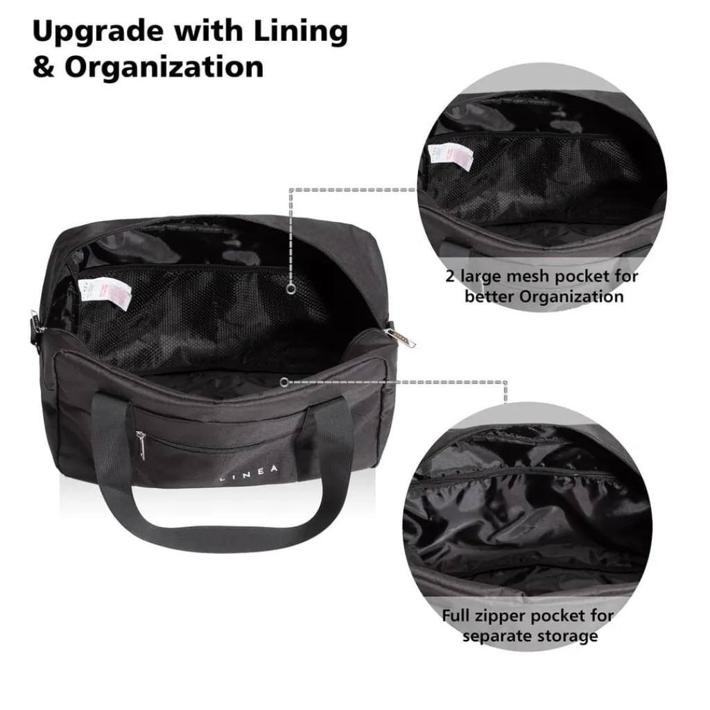 Bags*Linea Uderseat Bag 40x20x25 in Black