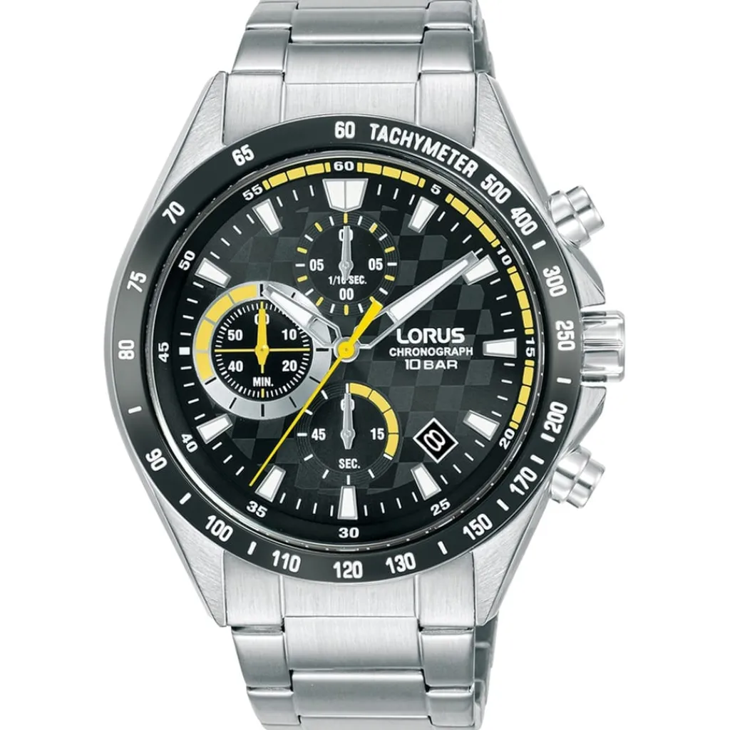 Jewellery-Watches*Lorus Chronograph Analogue Watch Mens in Silver