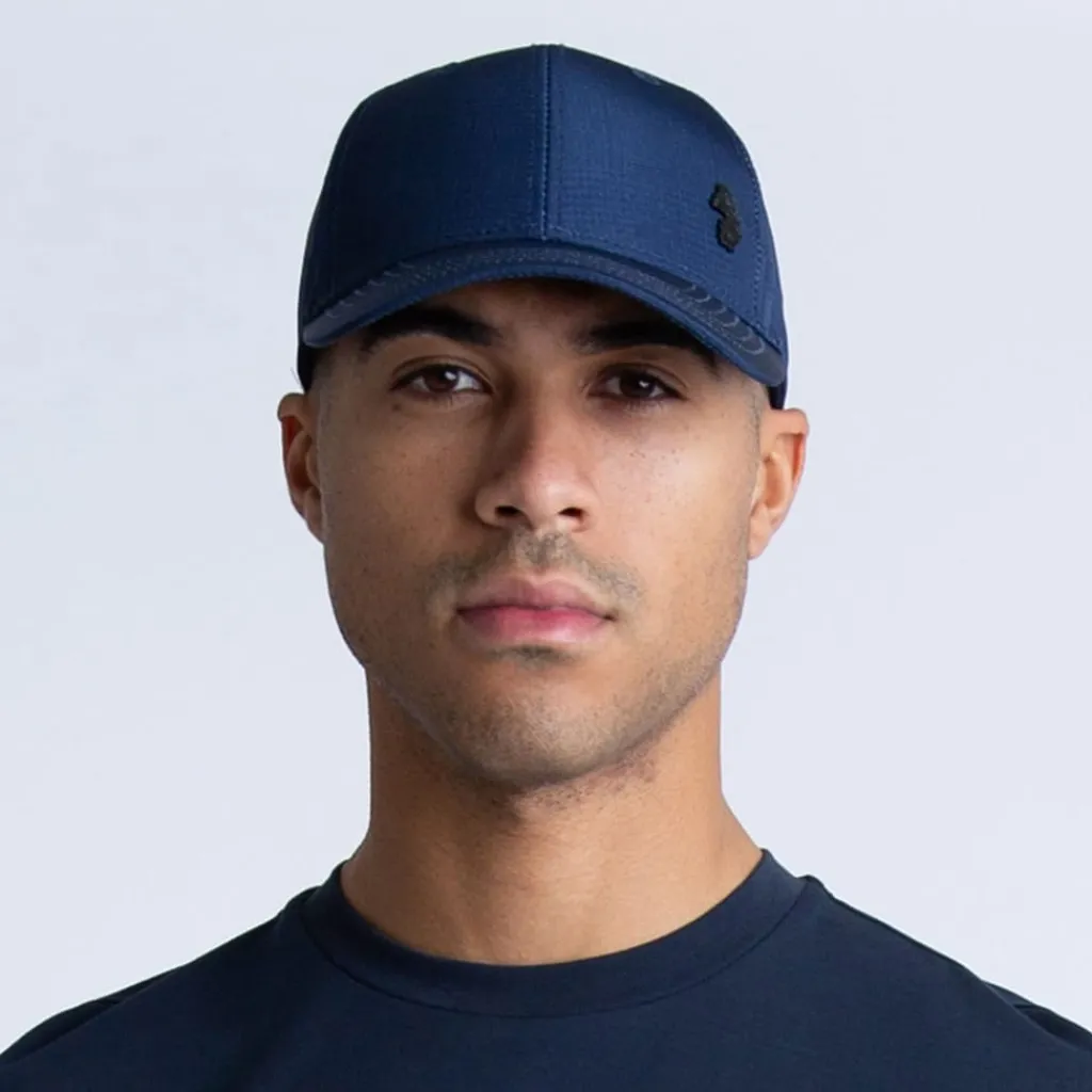 Caps-Hats*Luke 1977 Check Up Printed Cap in Navy