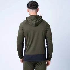 Sweatshirts*Luke 1977 Key Zip Through Hoodie in Green
