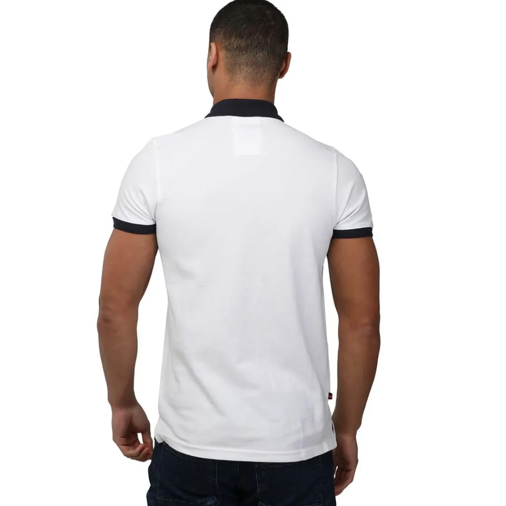 Polo Shirts*Luke 1977 Mens Bobbys Goal Polo Shirt in White