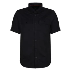 Shirts*Luke 1977 Mr Social Utility Shirt in Black