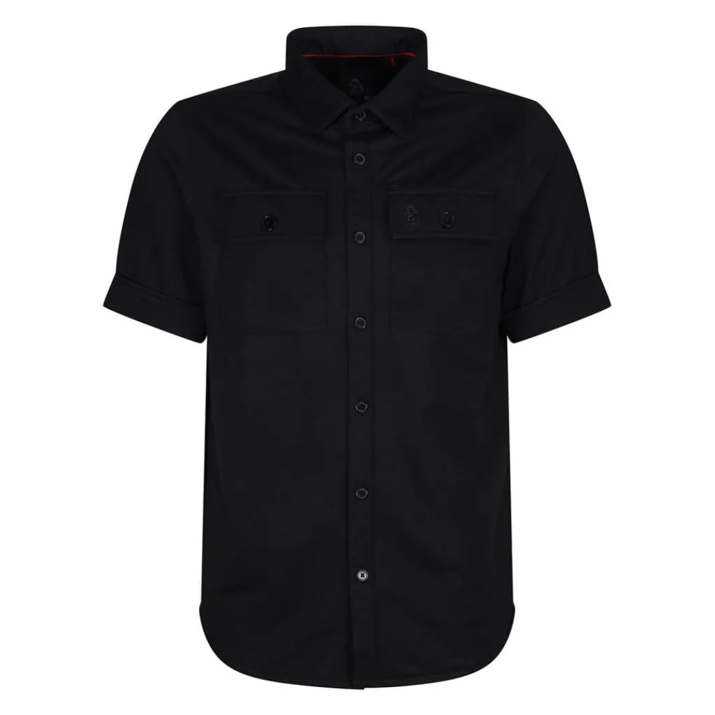 Shirts*Luke 1977 Mr Social Utility Shirt in Black