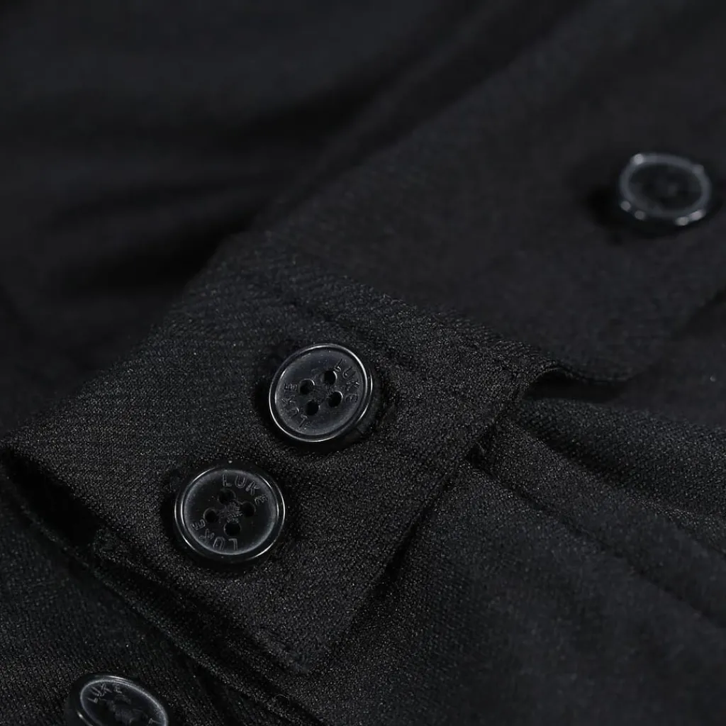 Shirts*Luke 1977 Mr Social Utility Shirt in Black