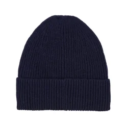 Caps-Hats*Luke 1977 Nash Knitted Rib Beanie in Navy