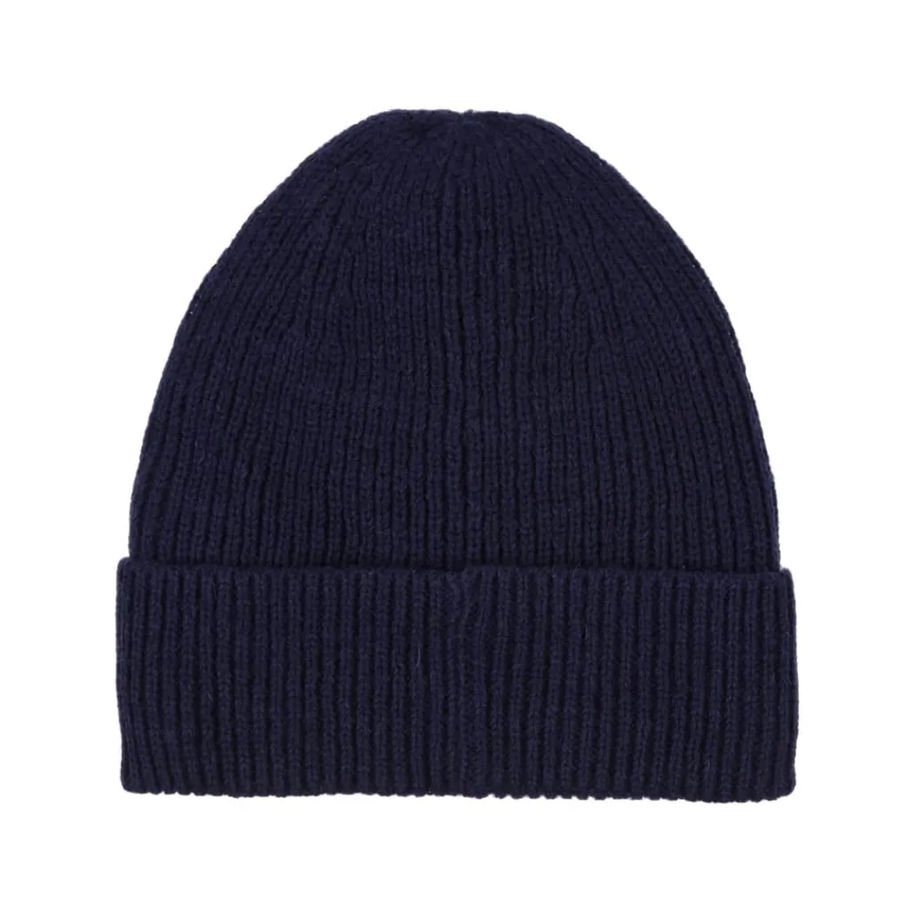 Caps-Hats*Luke 1977 Nash Knitted Rib Beanie in Navy