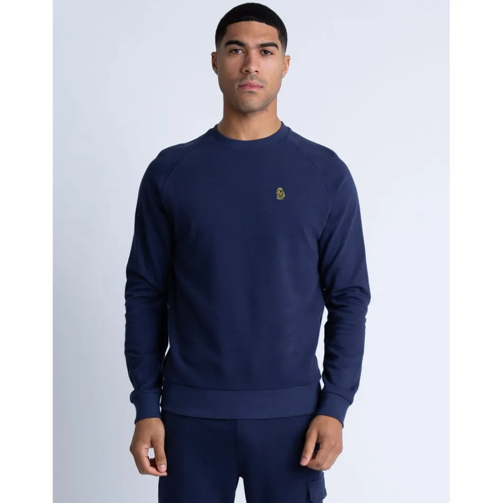Sweatshirts*Luke 1977 New Guy 2 Crewneck Sweatshirt in Navy