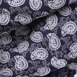 Gloves-Scarves-Umbrellas*Luke 1977 Paisley Two Scarf in Navy