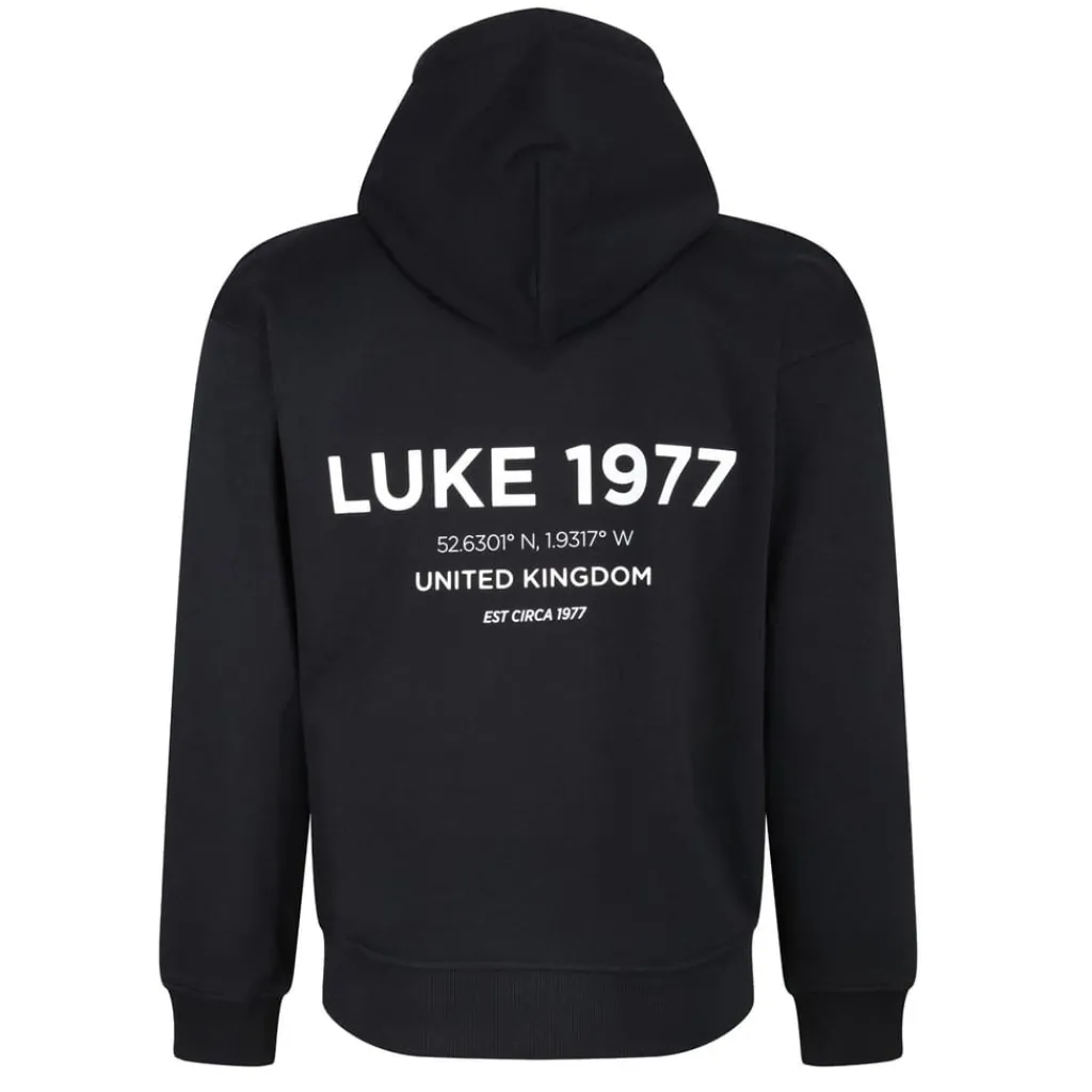Hoodies|Sweatshirts*Luke 1977 Texas Oversized Hoodie in Black