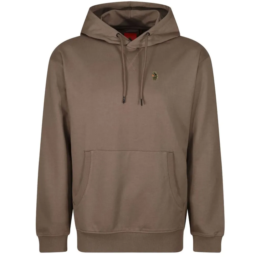 Hoodies*Luke Freak Hoodie in Brown