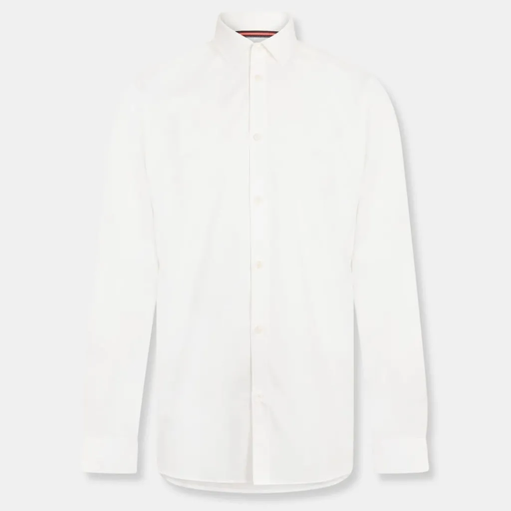 Shirts*Luke Ls Shrt 115gsm in White