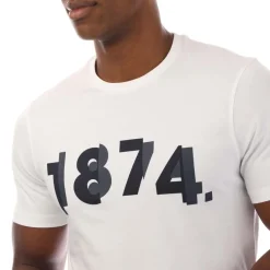T-Shirts And Vests*Lyle And Scott 1874 Graphic T-Shirt in White