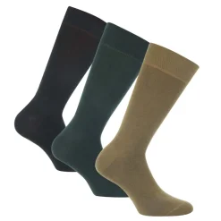 Gifts|Underwear And Socks*Lyle And Scott 3 Pack of Eagle Embroidery Socks in black green