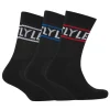Underwear And Socks*Lyle And Scott 3 Pack of Logo Sport Socks in Black