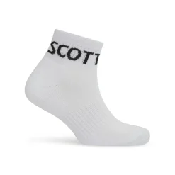 Underwear And Socks*Lyle And Scott 3 Pack Train Quarter Socks in White
