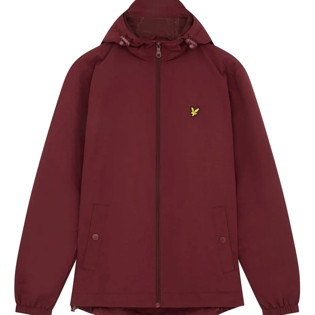 Coats And Jackets*Lyle And Scott And Scott Zip Through Jacket in Red