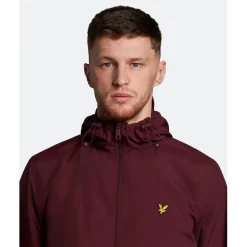 Coats And Jackets*Lyle And Scott And Scott Zip Through Jacket in Red
