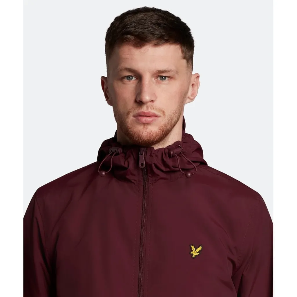 Coats And Jackets*Lyle And Scott And Scott Zip Through Jacket in Red