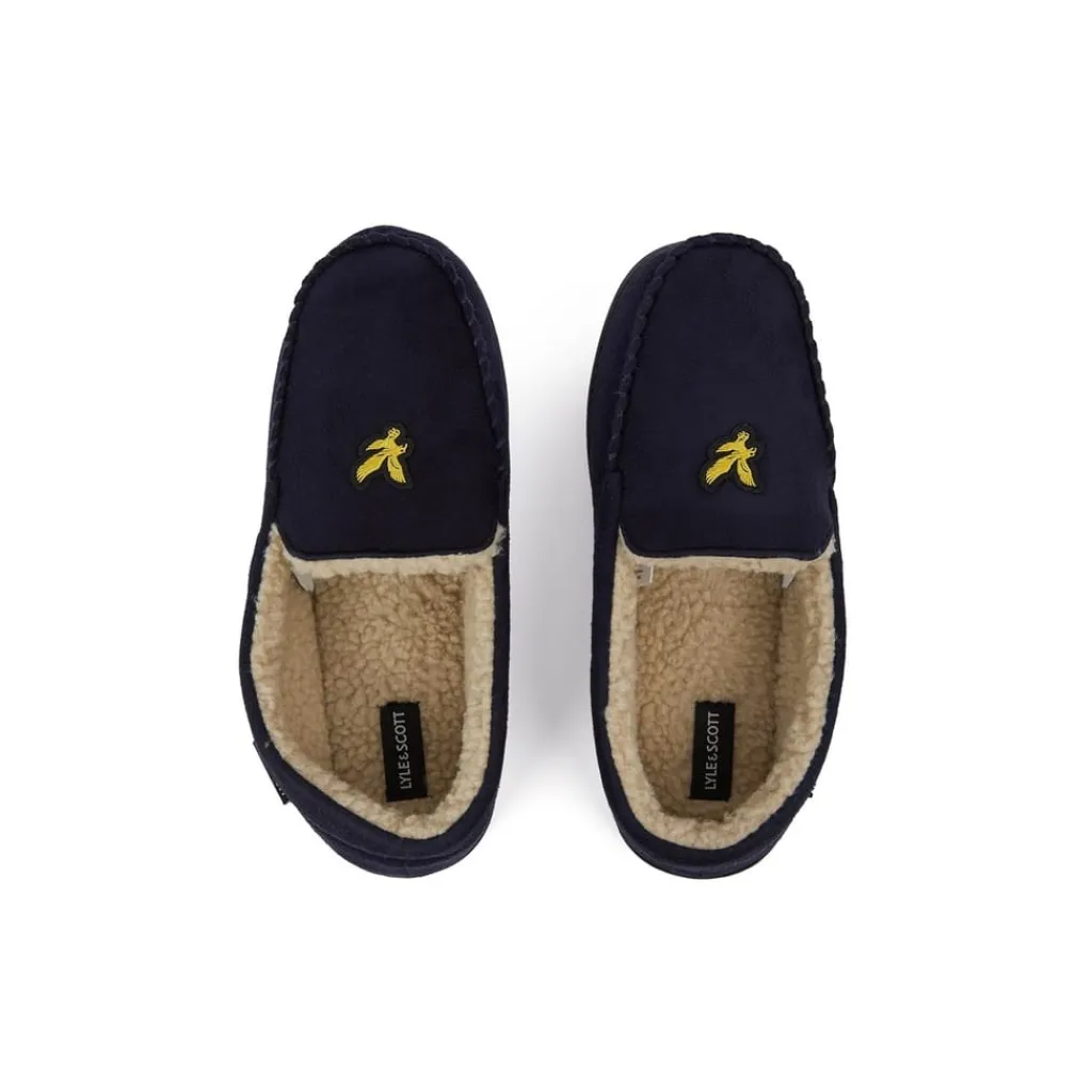 Footwear|Slippers*Lyle And Scott Aspen Slipper in Blue