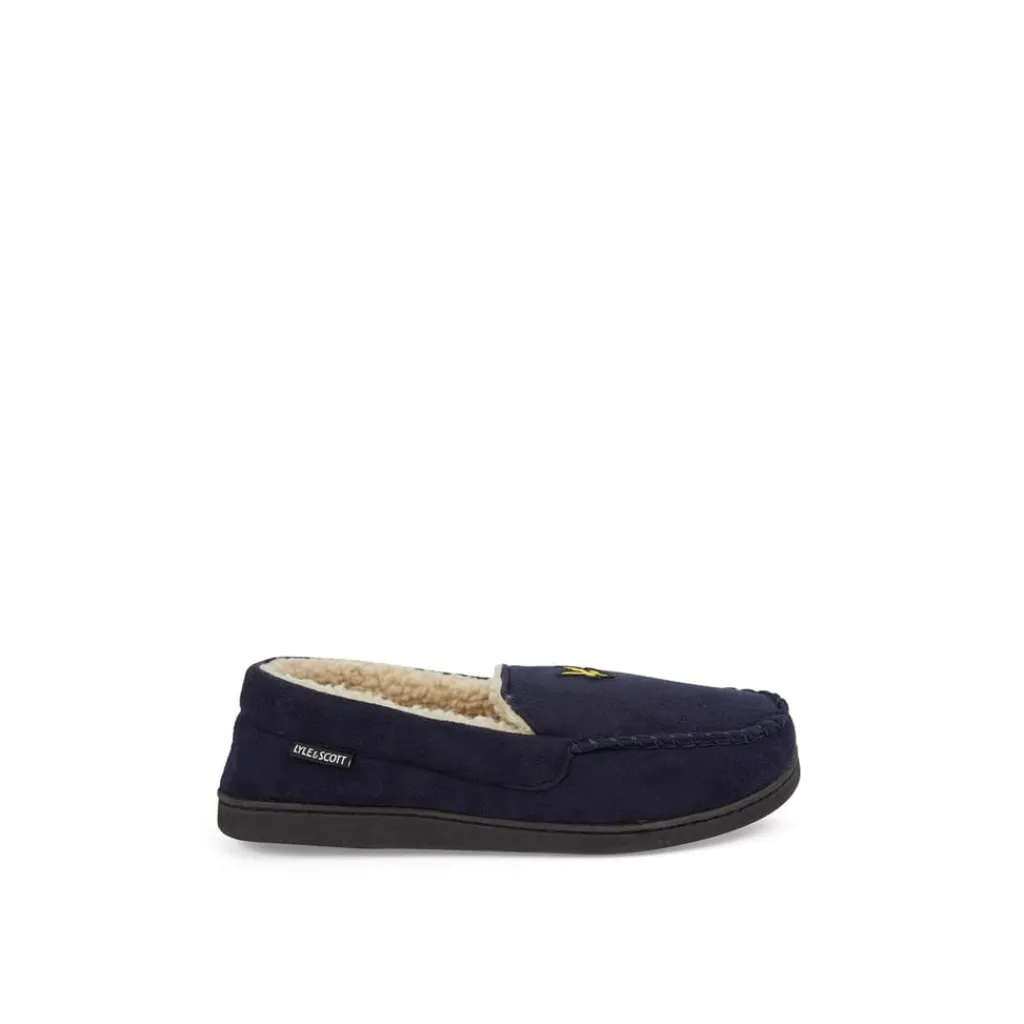 Footwear|Slippers*Lyle And Scott Aspen Slipper in Blue