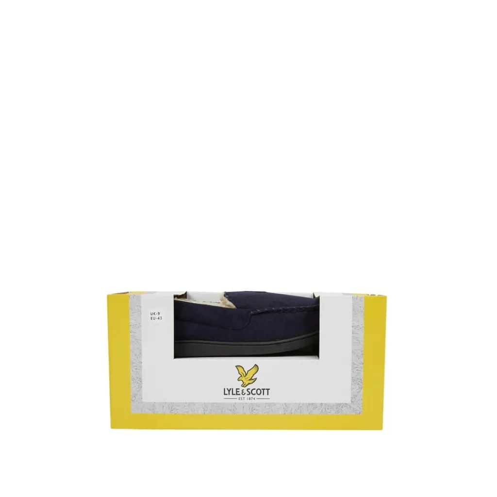Footwear|Slippers*Lyle And Scott Aspen Slipper in Blue