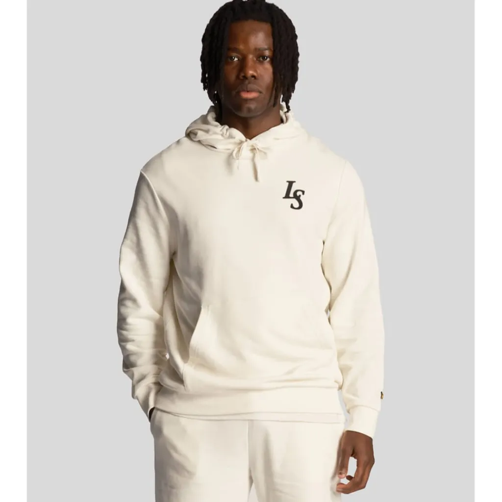 Sweatshirts|Hoodies*Lyle And Scott Club Emblem Hoodie in White