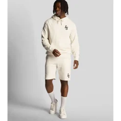 Sweatshirts|Hoodies*Lyle And Scott Club Emblem Hoodie in White