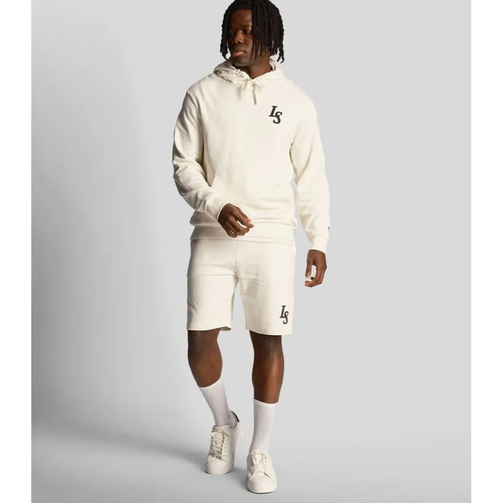 Sweatshirts|Hoodies*Lyle And Scott Club Emblem Hoodie in White