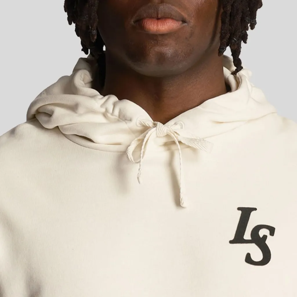 Sweatshirts|Hoodies*Lyle And Scott Club Emblem Hoodie in White