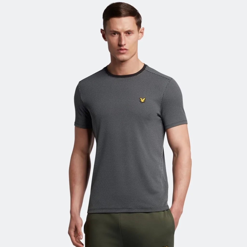 T-Shirts And Vests*Lyle And Scott Container T-Shirt in Black Grey