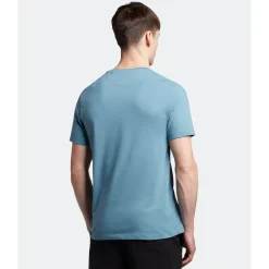 T-Shirts And Vests*Lyle And Scott Contrast Pocket T-Shirt in Blue
