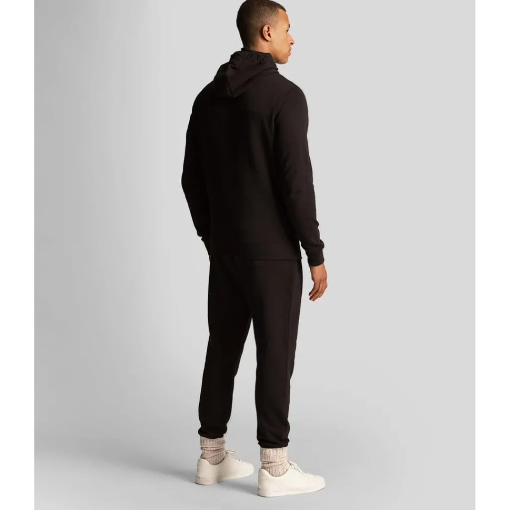 Trousers*Lyle And Scott Co-Ordinate Print Slim Sweatpants in Black