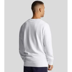 Sweatshirts*Lyle And Scott Co-Ordinate Print Crewneck Sweatshirt in White