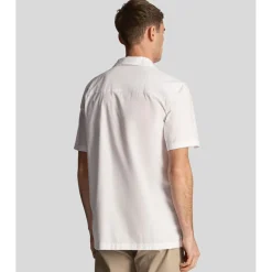Shirts*Lyle And Scott Cotton Poplin Resort Shirt in White
