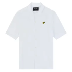 Shirts*Lyle And Scott Cotton Poplin Resort Shirt in White