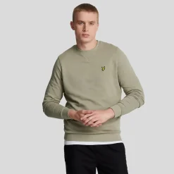 Sweatshirts*Lyle And Scott Crewneck Sweatshirt in Beige