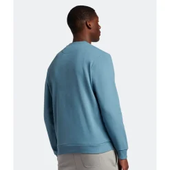 Sweatshirts*Lyle And Scott Crewneck Sweatshirt in Blue