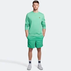 Sweatshirts*Lyle And Scott Crewneck Sweatshirt in Green