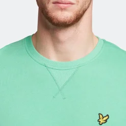 Sweatshirts*Lyle And Scott Crewneck Sweatshirt in Green