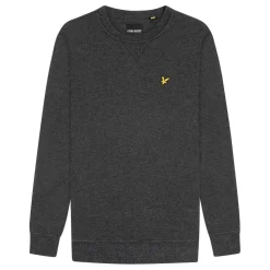 Sweatshirts*Lyle And Scott Crewneck Sweatshirt in Charcoal