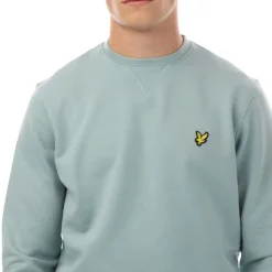Sweatshirts*Lyle And Scott Crewneck Sweatshirt in Blue
