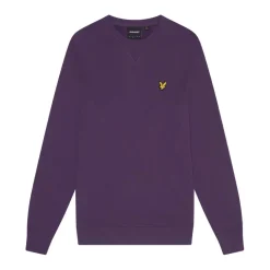 Sweatshirts*Lyle And Scott Crewneck Sweatshirt in Purple