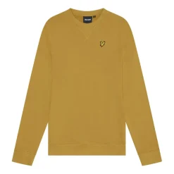 Sweatshirts*Lyle And Scott Crewneck Sweatshirt in Yellow