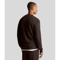 Sweatshirts*Lyle And Scott Crewneck Sweatshirt in Brown
