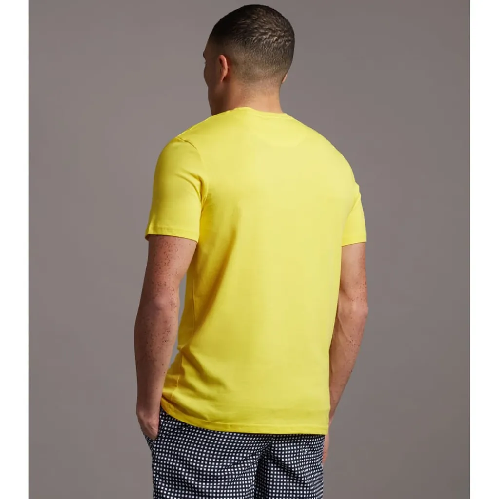 T-Shirts And Vests*Lyle And Scott Crewneck T-Shirt in Yellow