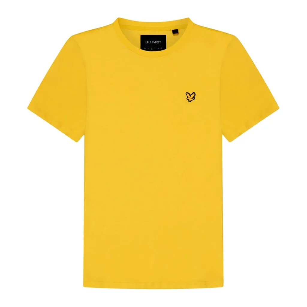 T-Shirts And Vests*Lyle And Scott Crewneck T-Shirt in Yellow