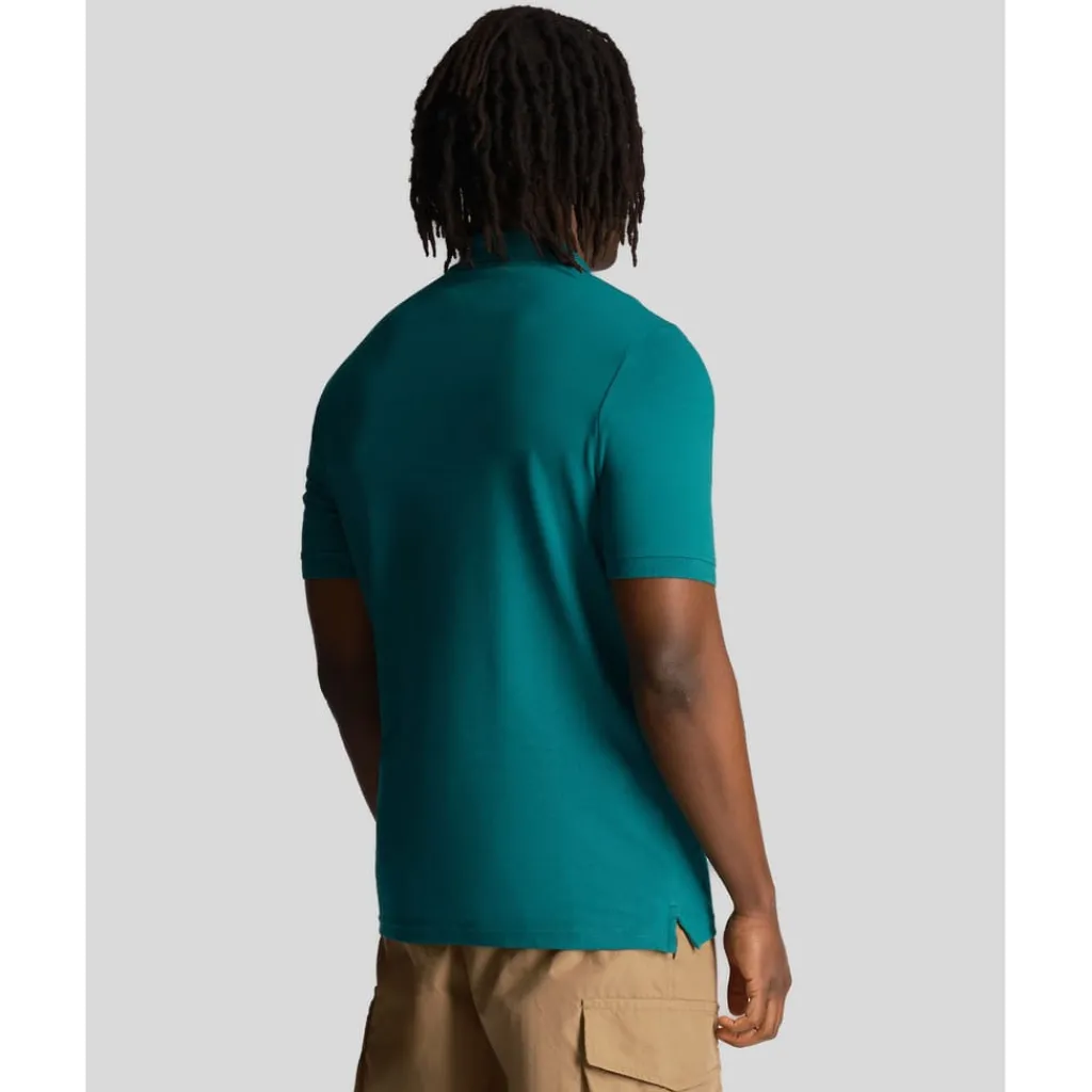 Polo Shirts*Lyle And Scott Embroidered Polo Shirt in Green
