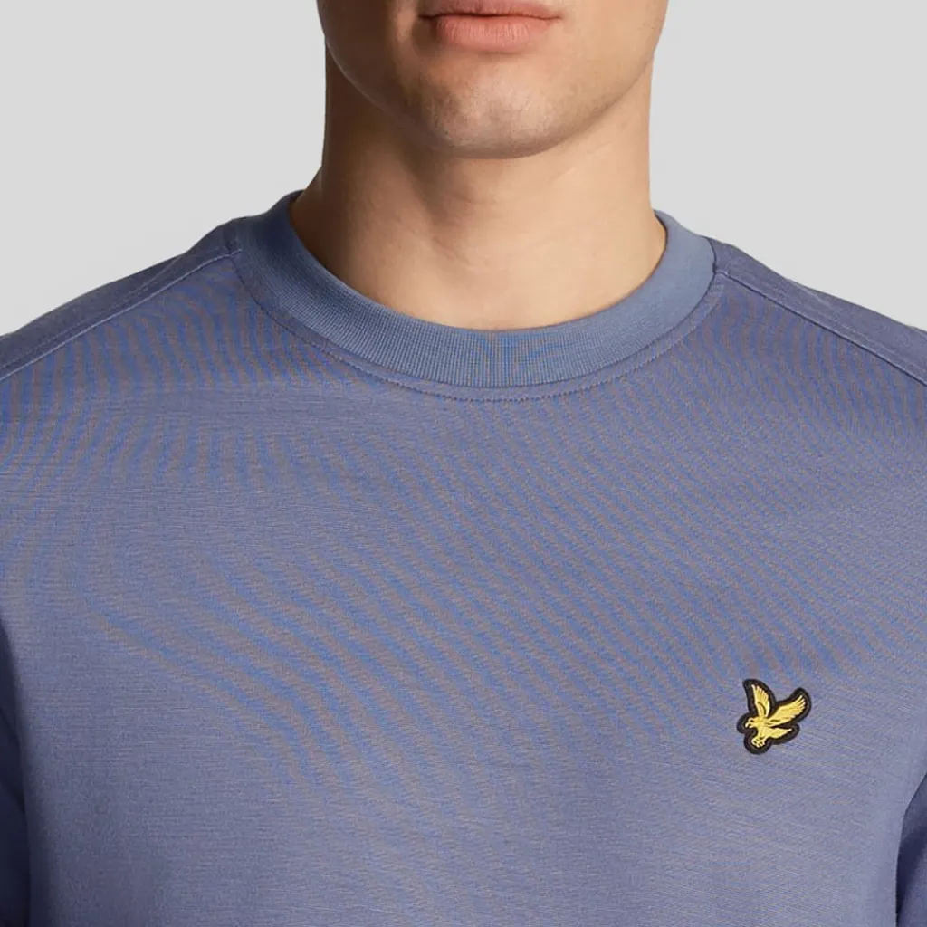 Sweatshirts*Lyle And Scott Fly Fleece Crewneck Sweatshirt in Blue